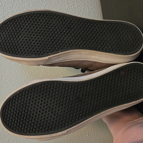 Vans Off The Wall Metallic Unisex Men’s 6 Women’s 7.5 Hi Top Athletic Shoes - Picture 6 of 8